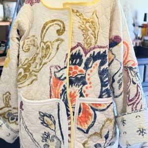 Floral Quilted Women's Jacket